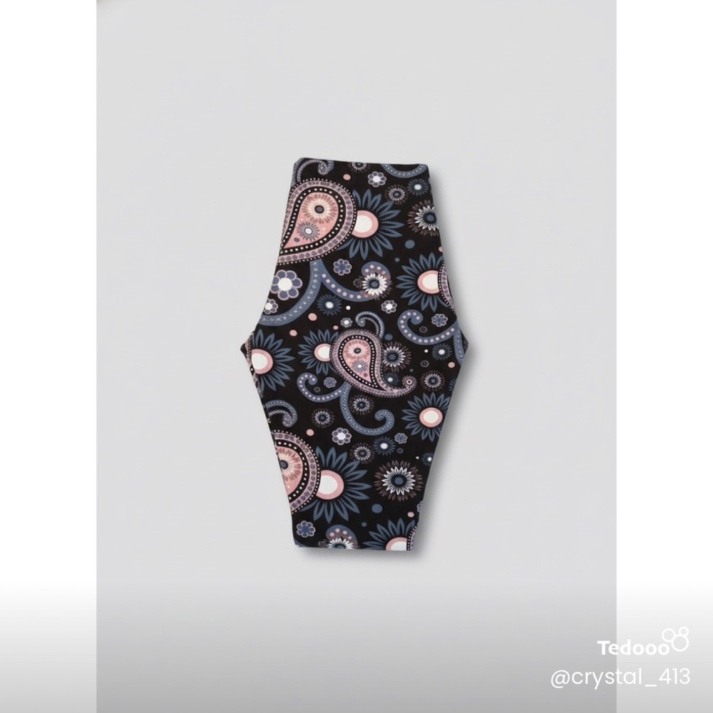 Paisley Patterned Leggings